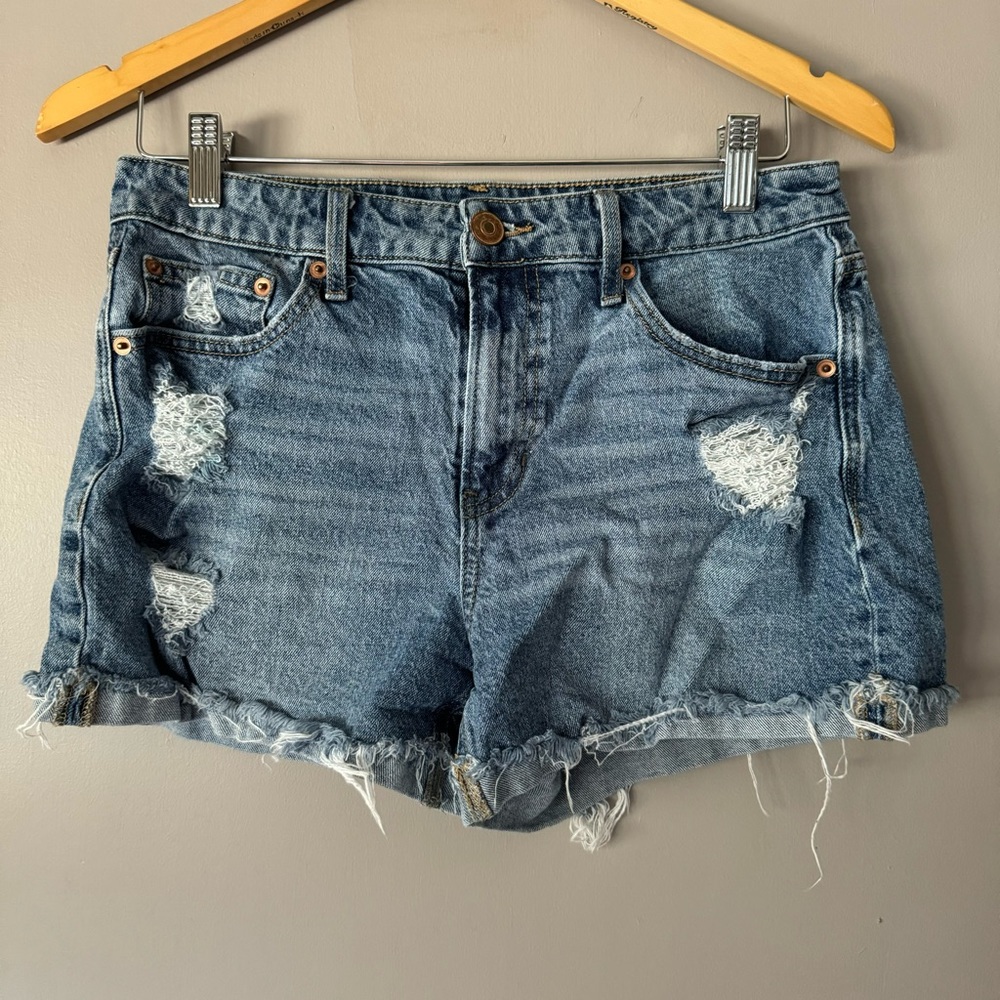 Light Washed Shorts